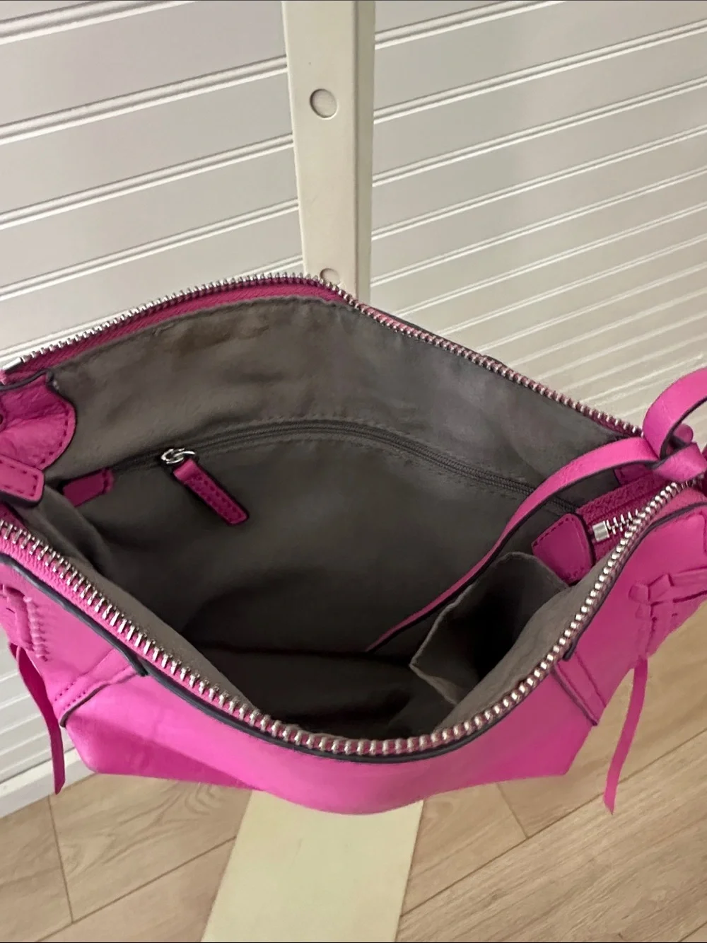 Vince Camuto Women's Fuchsia Crossbody Bag - Stylish Everyday Shoulder Purse